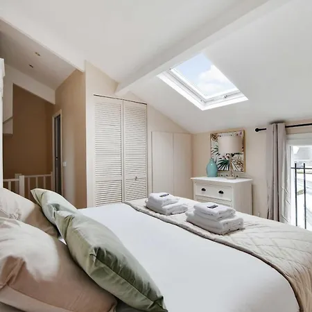 公寓 Amazing Duplex 4p- Louvre Museum *